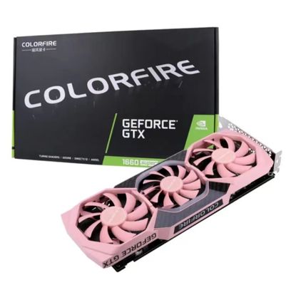 качество  GTX1660 Super RTX2060 Colorful Graphics Cards 6GB 192bit завод