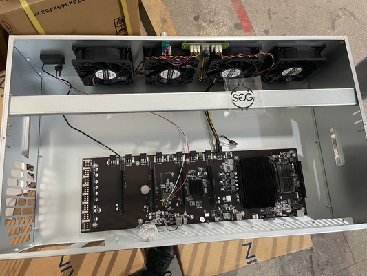 SSD 128G рамки снаряжения минирования машины AMD A68 8 Gpu снаряжения минирования BTC ETH GPU