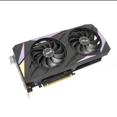 ИГРА вентилятора RTX3060 O12G двойника видеокарт 192bit 12GB ASUS