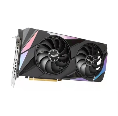 ИГРА вентилятора RTX3060 O12G двойника видеокарт 192bit 12GB ASUS