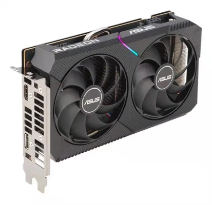 Вентилятор AMD RADEON RX 6500 XT двойника 4GB ДВОЙНОЙ RX6500XT O4G 64bit