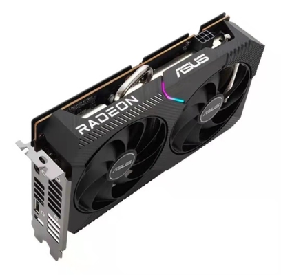 Вентилятор AMD RADEON RX 6500 XT двойника 4GB ДВОЙНОЙ RX6500XT O4G 64bit