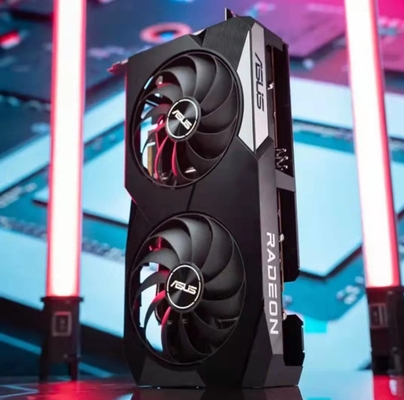 128bit AMD RADEON RX 6600 XT ASUS ДВОЙНОЕ RX6600XT O8G 8GB