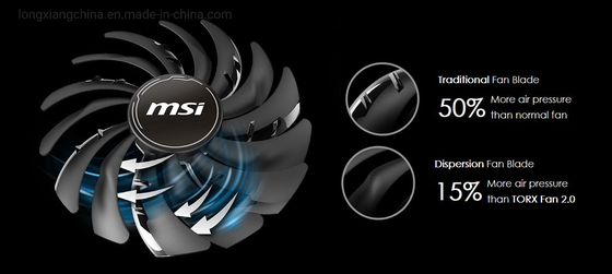 Верхнее надувательство Msi 3080 видеокарт 10GB Ventus 3X отсутствие надувательства видеокарты Lhr готового